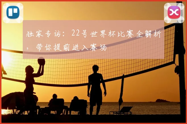 独家专访：22号世界杯比赛全解析，带你提前进入赛场